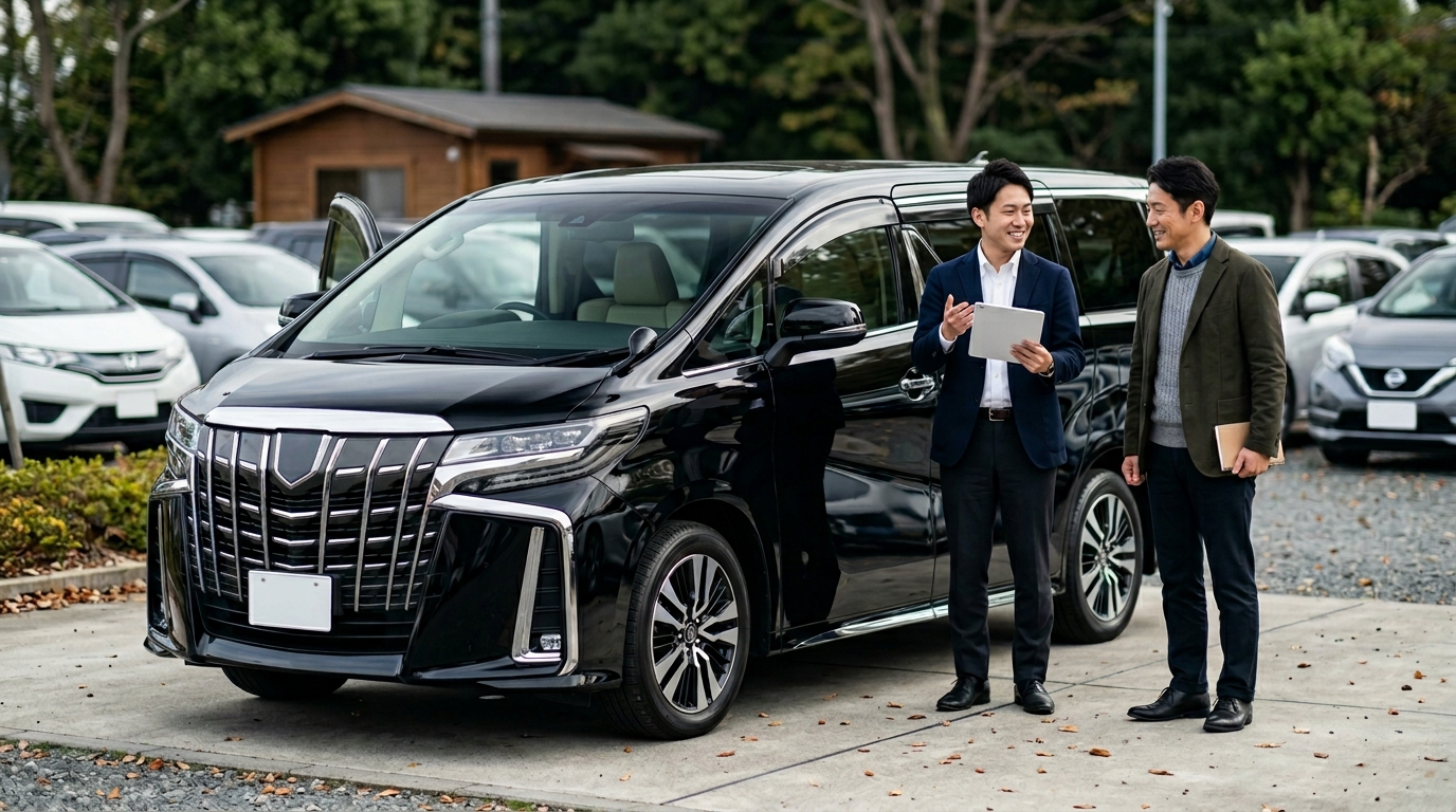 🚗 アルファード自社ローンの月額目安は？ローン残債があっても乗り換えるコツ